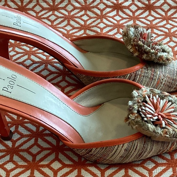 Linea Paolo Mule with Bow Accent size 8M - Picture 4 of 6